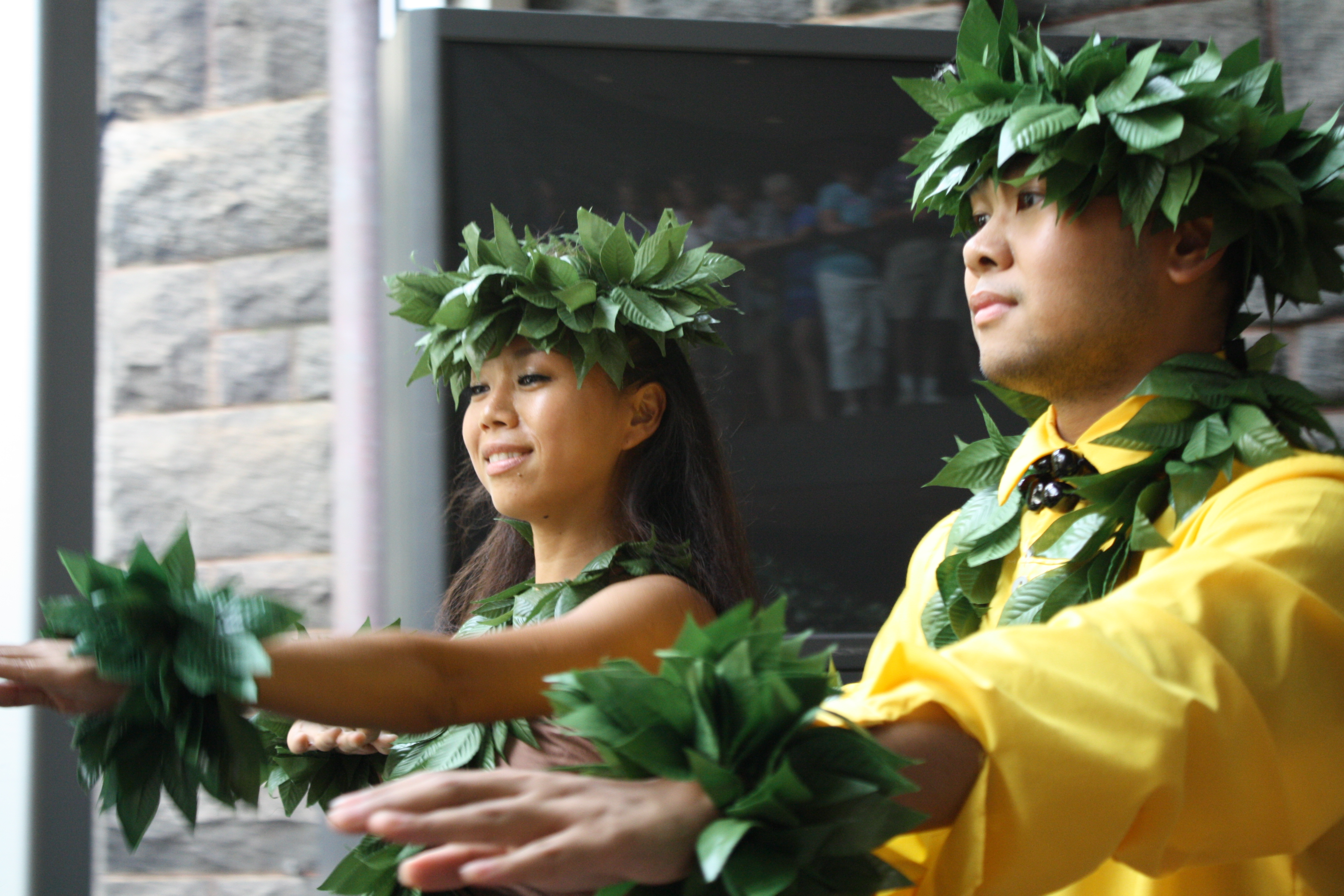 Honolulu - Hula Dancing in the museum